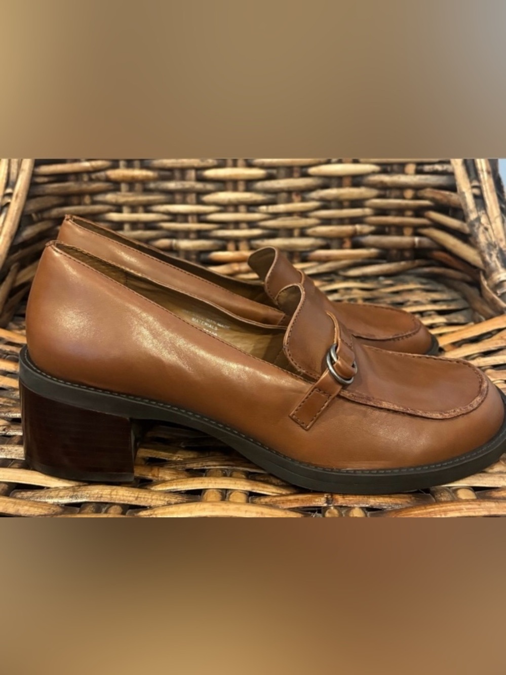 Parade Brown Leather Loafers for Women in size 8.5. Great condition